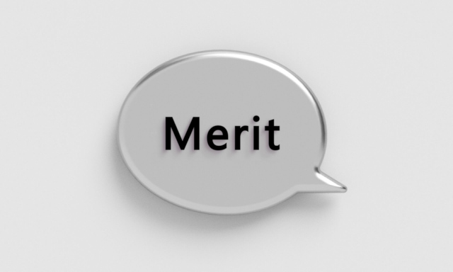 Meritの吹き出し